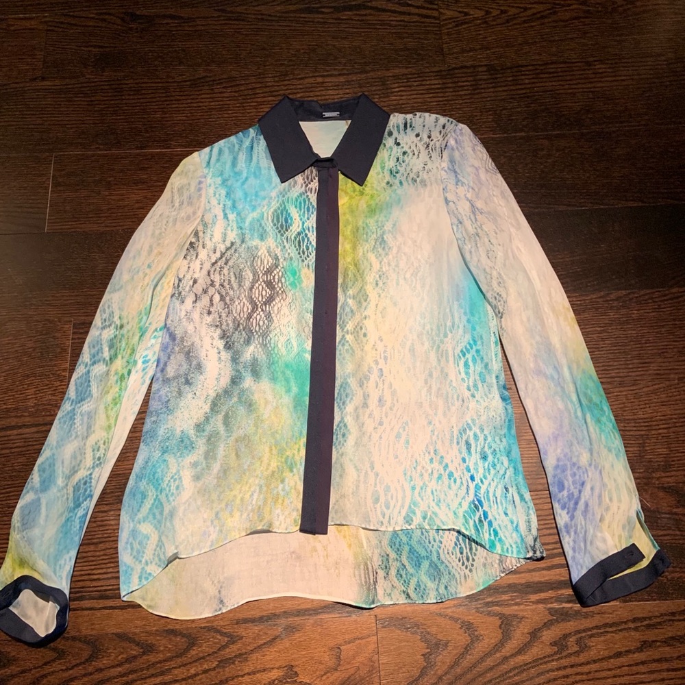 Ellie Tahari Silk Blouse
